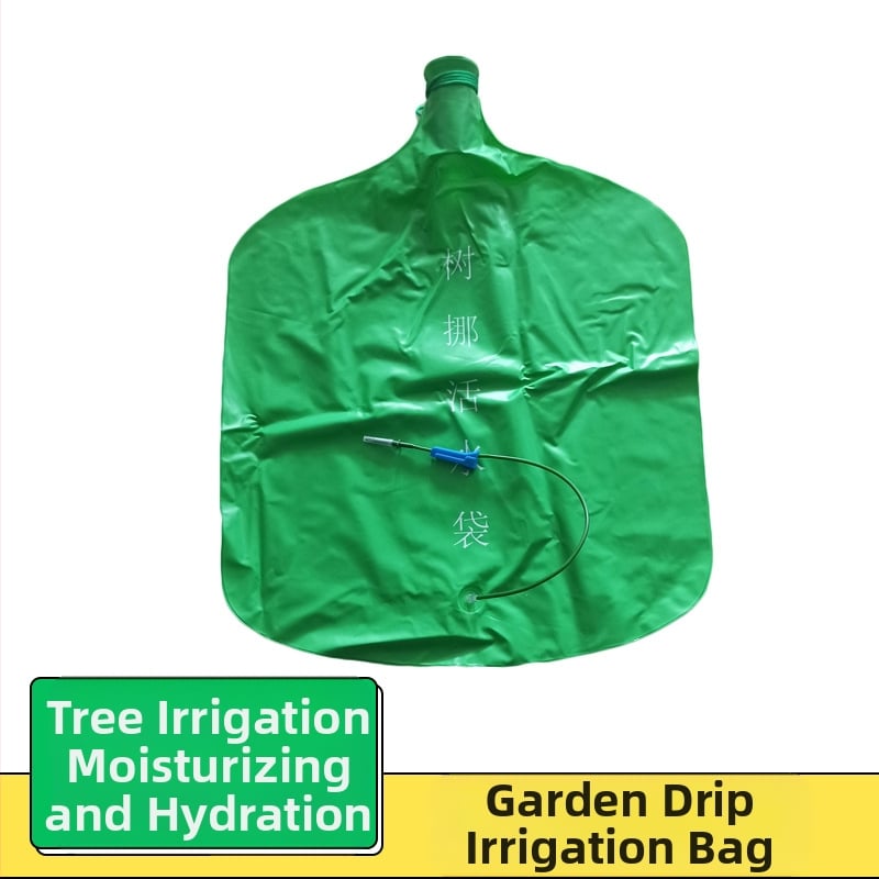 Laistymo maišelis medžiams — reguliuojamas mikro laistymo drėkinimo maišelis, plastikas, talpa 15/40, automatinis vandens išėjimas