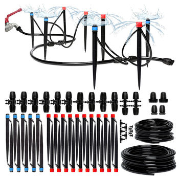 Laistymo komplektas – DIY, PVC ir ABS, 70 L talpa, automatinis laistymas su laikmačiu namų sode