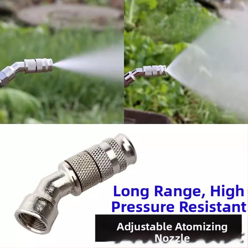 Ηλεκτρικό εξάρτημα ultra-fino ψεκαστήρα με ρυθμιζόμενη κεφαλή υψηλής πίεσης για κοντινό και μακρινό ψεκασμό σε οπωρώνες