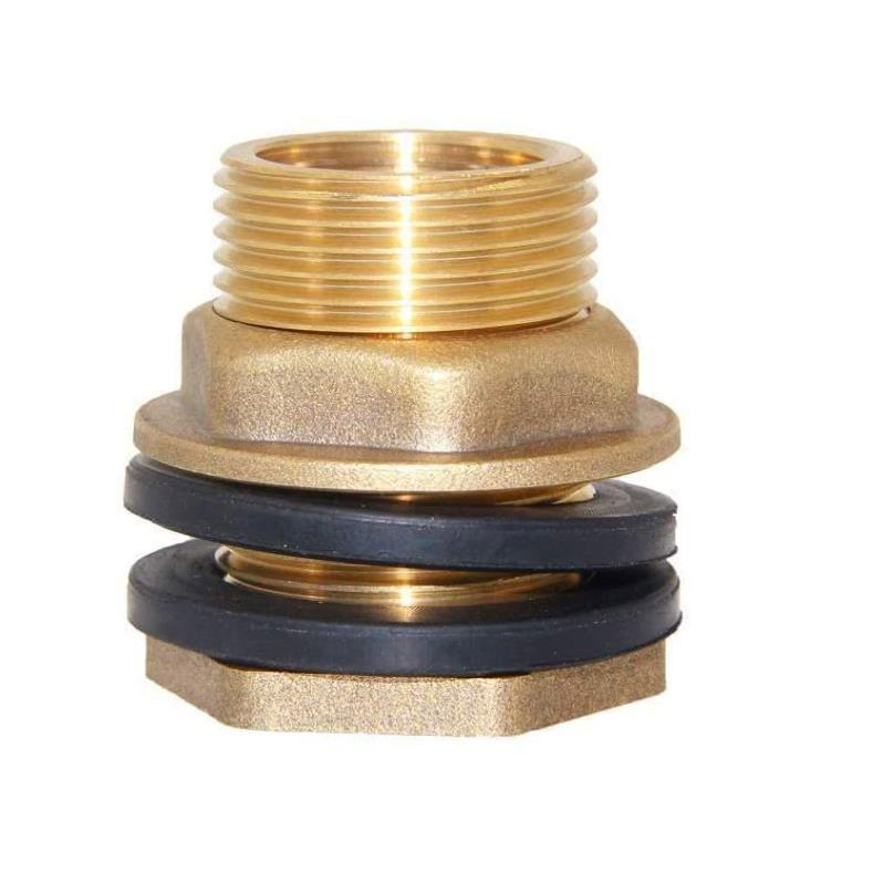 Съединител за воден резервоар, твърд месинг, мъжка резба 3/4, резбована връзка