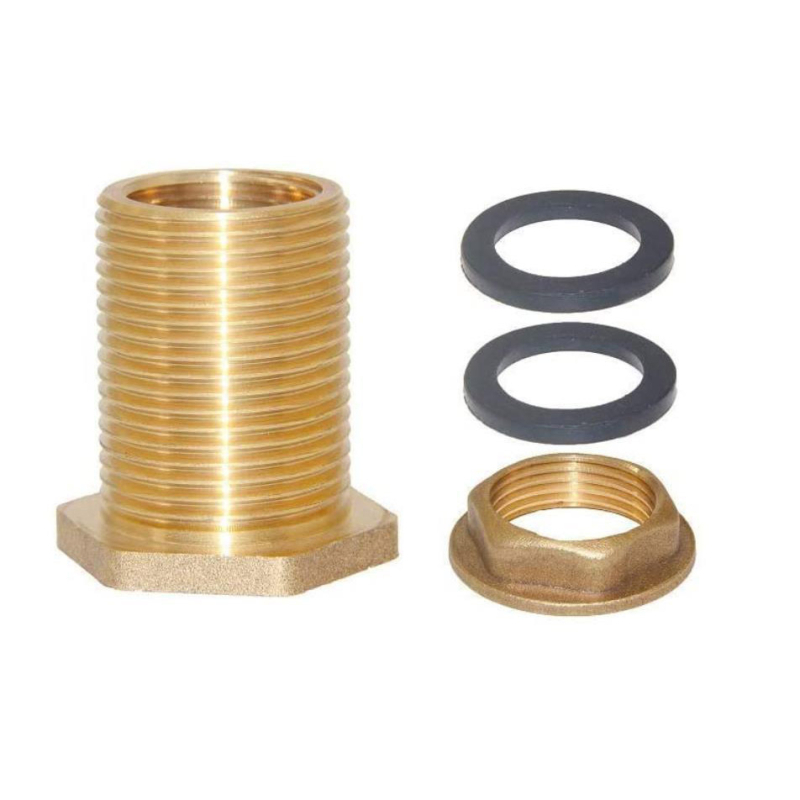 Съединител за воден резервоар, твърд месинг, мъжка резба 3/4, резбована връзка