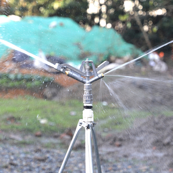 Ακροφύσιο ψεκαστήρα από κράμα, rocker σχεδίαση, αυτόματη περιστροφή, ευρύ πεδίο κάλυψης, για γεωργική άρδευση κήπων