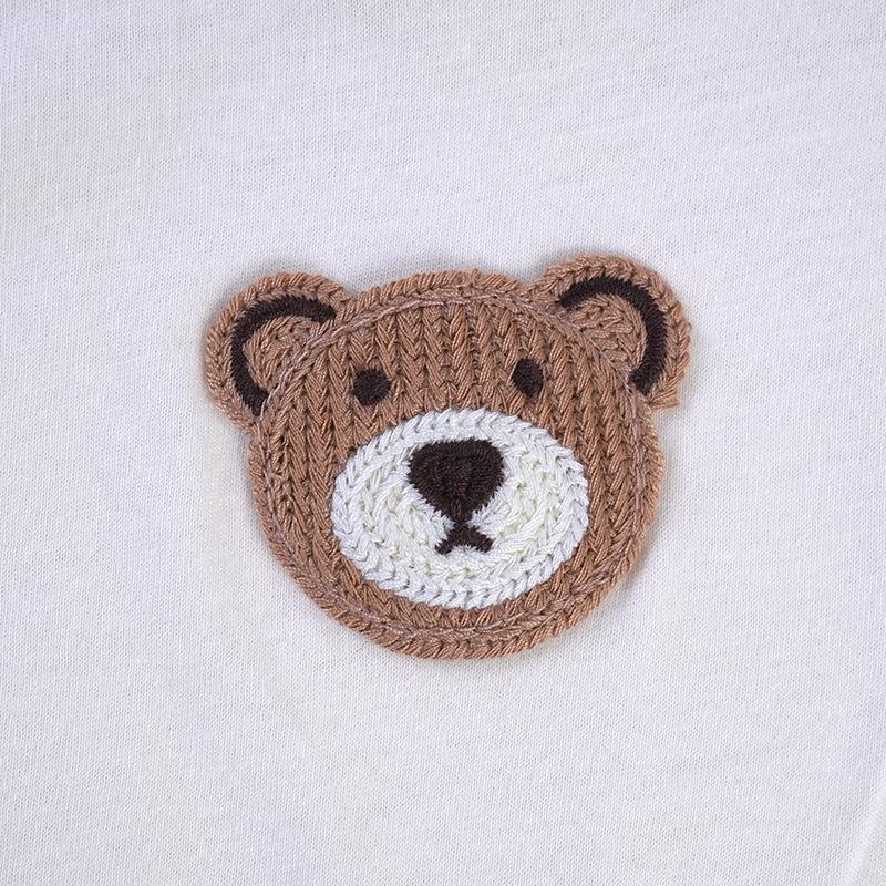 Βρεφικό ολόσωμο φορμάκι με κοντά μανίκια, ελαφρύ βαμβάκι 95%, καλοκαιρινό για νεογνά, 0–12 μηνών