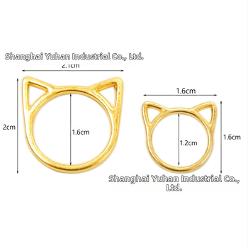 Μάρκες πλέξης με σχήμα γάτου για πλέξιμο πουλόβερ και κασκόλ – σετ 30 τεμάχια