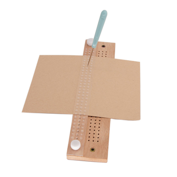 NCraft TL020 Χειροκίνητο εργαλείο διάτρησης για βιβλιοδεσία – Ξύλινο