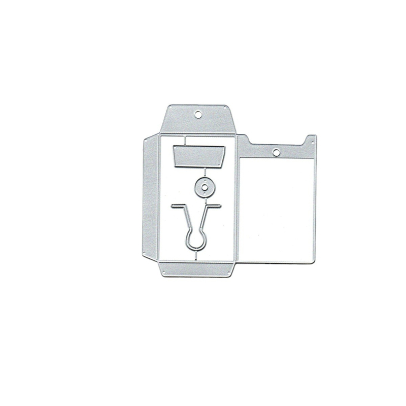 Szénacél vágó- és domborító matrica kártyákhoz és albumokhoz