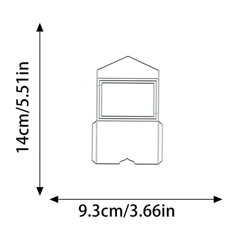 Szénacél vágó- és domborító matrica kártyákhoz és albumokhoz
