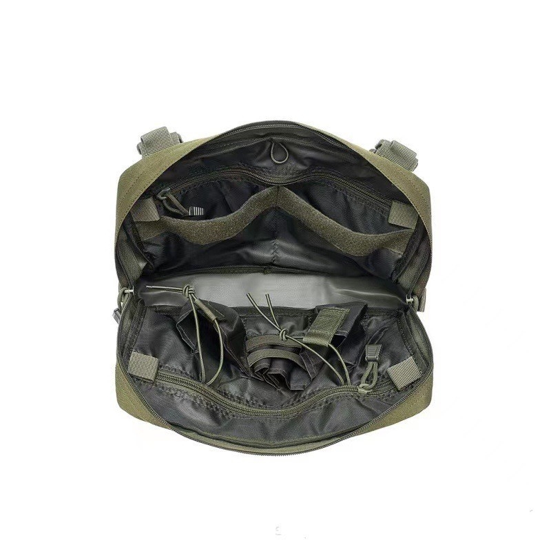 Vīriešu taktiskā krūšu soma Bamiro, Oxford audums, vienkāršs raksts, bieza neilona odere, daudzfunkcionāla krūšu soma