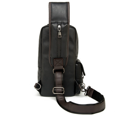 Geantă crossbody pentru bărbați – PU piele, rezistentă la uzură, căptușeală poliester, stil stradal, brand mankoo