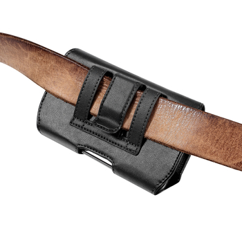 Ādas tālruņa lieta maku stila, īsta āda, mehāniskā apstrāde, pielāgojama