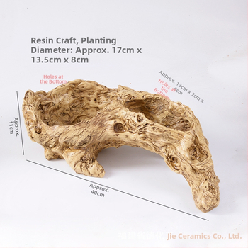 Γλαστράκι από ρητίνη, κατάλληλο για γραφείο ή οικιακή κηπουρική, ρετρό αγροτικό στυλ, ανθεκτικό και μακράς διάρκειας