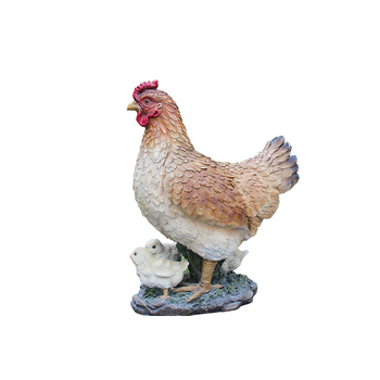 Κόκορας γλυπτό κήπου – ρητίνη, αγροτικού στυλ, διακοσμητικό για το γκαζόν