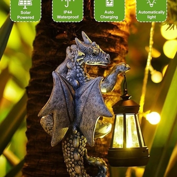 Κήπος από ρητίνη - Καρτουνίστικη φιγούρα γάτας, μάρκα Bindian, Διακόσμηση εξωτερικού χώρου, Υλικό: Συνθετική ρητίνη