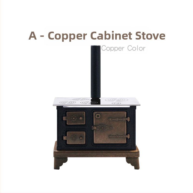 Miniatiūriniai lėlių namų aksesuarai: Vakarų virtuvė, Retro stilius, mini viryklė ir spintelė; Prekės ženklas: Little Mikey House; Medžiaga: lydinys; Apdorojimo pritaikymas: Taip; Apdorojimo būdas: Pavyzdinė pritaikymas; Amžiaus riba: 15-17 metų