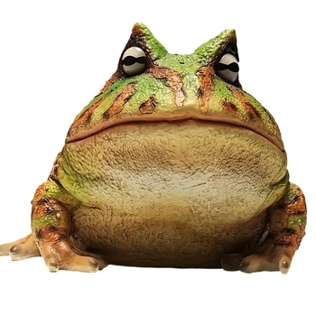 Градински декоративен орнамент жаба от смола, пасторален стил, занаят: друго