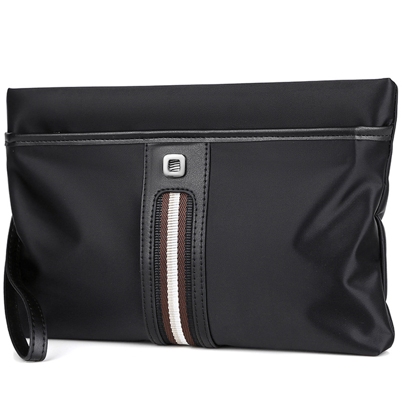 Prince Bird vyriška klutch rankinė, nailono Oxford audinys, horizontali kvadratinė forma, užtrauktukas, talpa mažiau nei 20 litrų