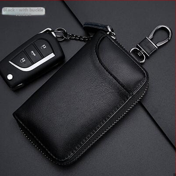 Atslēgu maku ar rāvējslēdzēju, lielas ietilpības, PU materiāls, piemērots vīriešiem un sievietēm