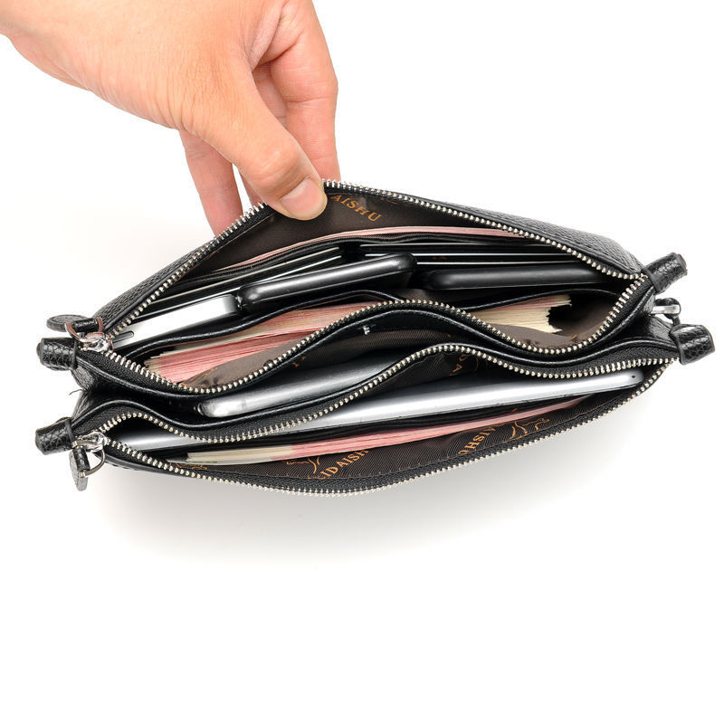 Vyriška odinė rankinė rankoje stiliaus kuverto – aukštos kokybės oda, vidinis pamušalas iš odos, 8 colių nešiojamojo kompiuterio talpa, verslo kelionėms