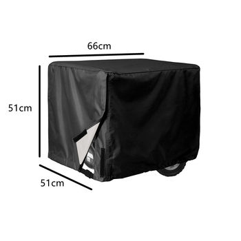 Oksforda auduma ģeneratora pārsegs — ūdensizturīgs un putekļu izturīgs, izplešams dizains, ar logotipa druku, pielāgošana pieejama