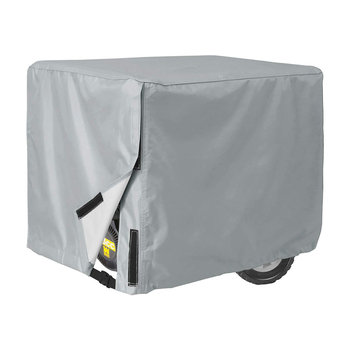 Oksforda auduma ģeneratora pārsegs — ūdensizturīgs un putekļu izturīgs, izplešams dizains, ar logotipa druku, pielāgošana pieejama