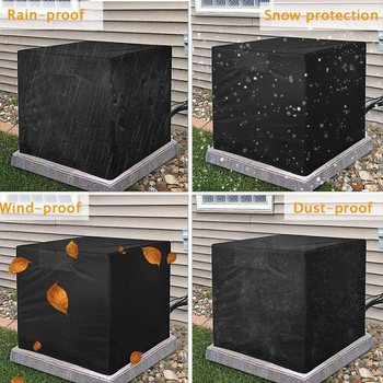 Καλύμμα εξωτερικού κλιματιστικού από Oxford ύφασμα, μοντέρνο μινιμαλιστικό στυλ, κάλυμμα σκόνης εξωτερικής μονάδας, διαθεσιμότητα παραμετροποίησης κατασκευής