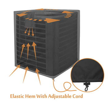 Καλύμμα εξωτερικού κλιματιστικού από Oxford ύφασμα, μοντέρνο μινιμαλιστικό στυλ, κάλυμμα σκόνης εξωτερικής μονάδας, διαθεσιμότητα παραμετροποίησης κατασκευής