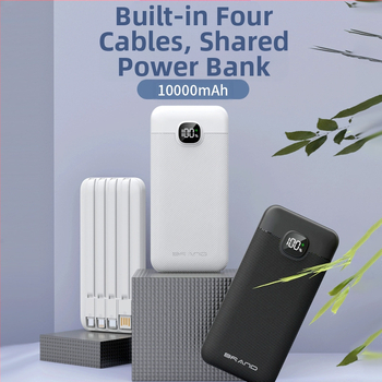 Nešiojama išorinė baterija - PD 22.5W greitas įkrovimas, 10000mAh, QC3.0, Li-ion polimeras, modelis S330W