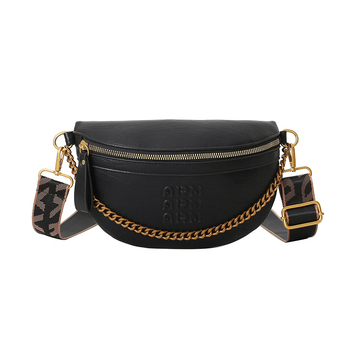 Női PU Dumpling crossbody táska, poliészter béléssel, cipzáras zárás és telefontartó zseb