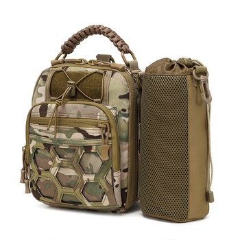 Vandens buteliuko juosmens krepšys lauko sportui, atsparus vandeniui, Oxford audinys, lengvas, vyrams