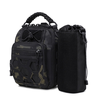 Vandens buteliuko juosmens krepšys lauko sportui, atsparus vandeniui, Oxford audinys, lengvas, vyrams