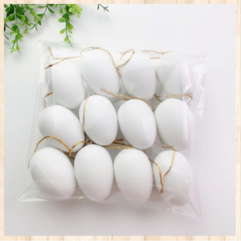 Πλαστικά κελύφη αυγών για DIY πασχαλινά χειροτεχνήματα, 12 τεμάχια, μάρκα Xuhua; υλικό: πλαστικό