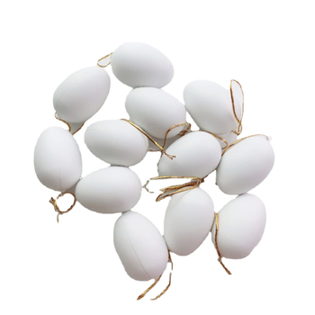 Πλαστικά κελύφη αυγών για DIY πασχαλινά χειροτεχνήματα, 12 τεμάχια, μάρκα Xuhua; υλικό: πλαστικό