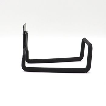 Dvigubas sieninis kabliukas iš geležies, modernus minimalistinis dizainas, apkrova 15–20 kg, komplektas 5 vnt.