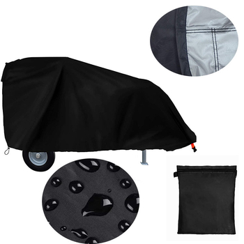 Κάλυμμα για κόφτη ξύλων, ύφασμα 420D Oxford με επίστρωση PU; διαμορφώσιμο; μοντέρνος μινιμαλιστικός σχεδιασμός; κατάλληλο για αποθήκευση στην αυλή