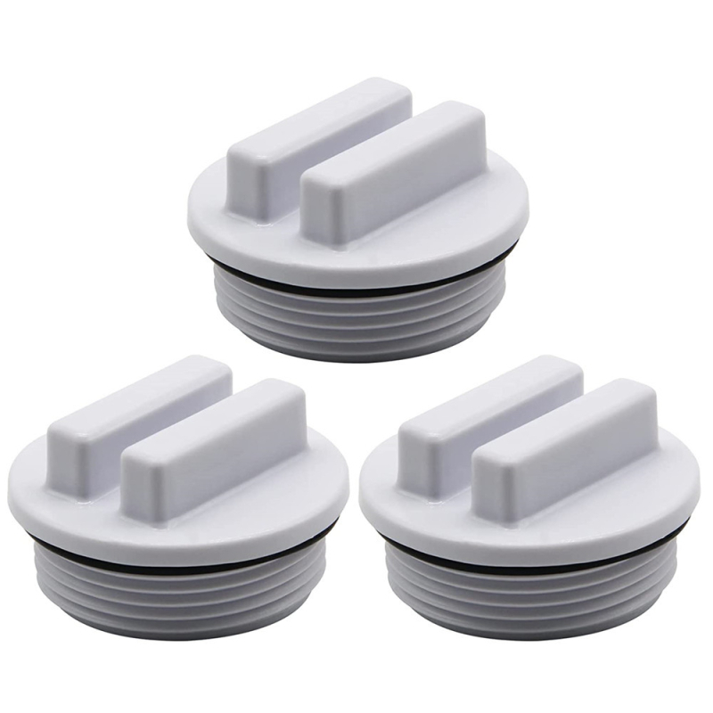 Baseino drenažo kamštis su O žiedu (PVC medžiaga; žiemai; drenažas)