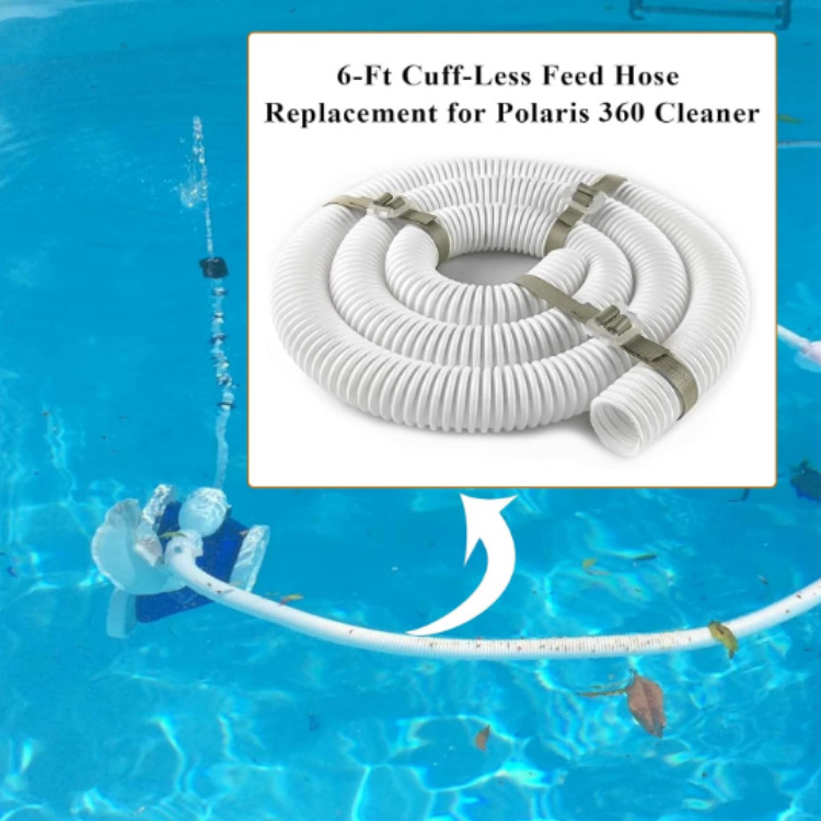 Baseino valymo žarnos keitimas 9-100-3102, PVC, suderinama su Polaris 360