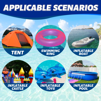 OUHOE geliniai remonto klijai pripučiamam baseino žiedui (Gel, OUHOE, pripučiamas baseinas)