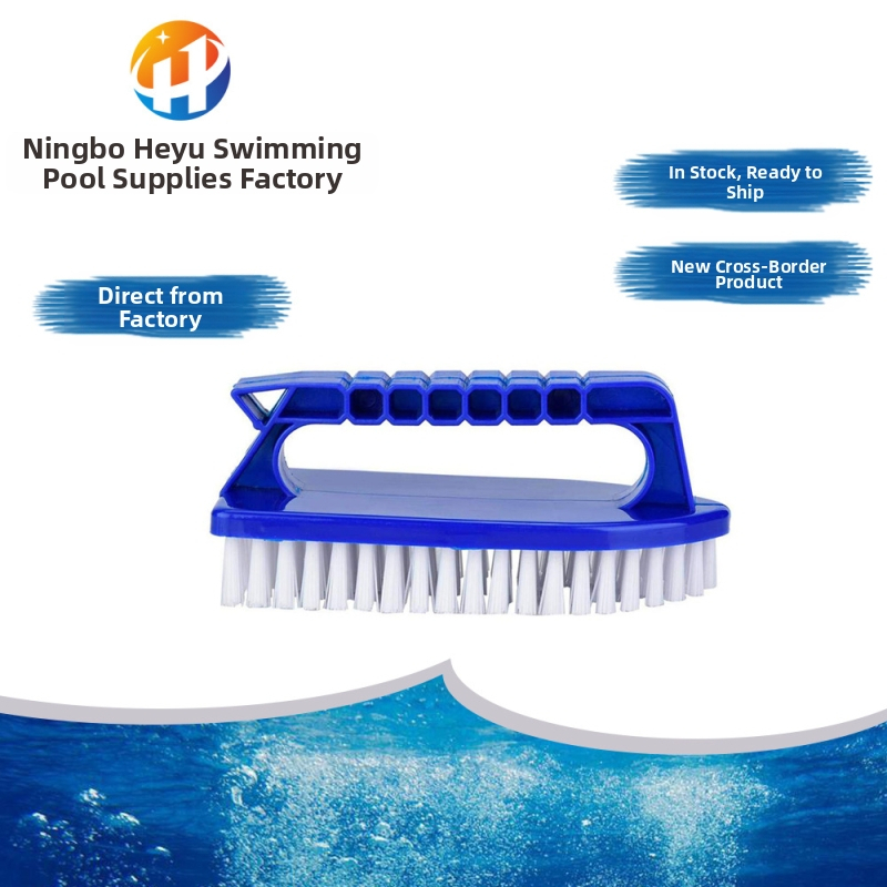 Rankinis baseino valymo šepetys sienoms ir dugnui, baseino valymo priedai, be aukšto efektyvumo filtro, be plaukų rinkiklio