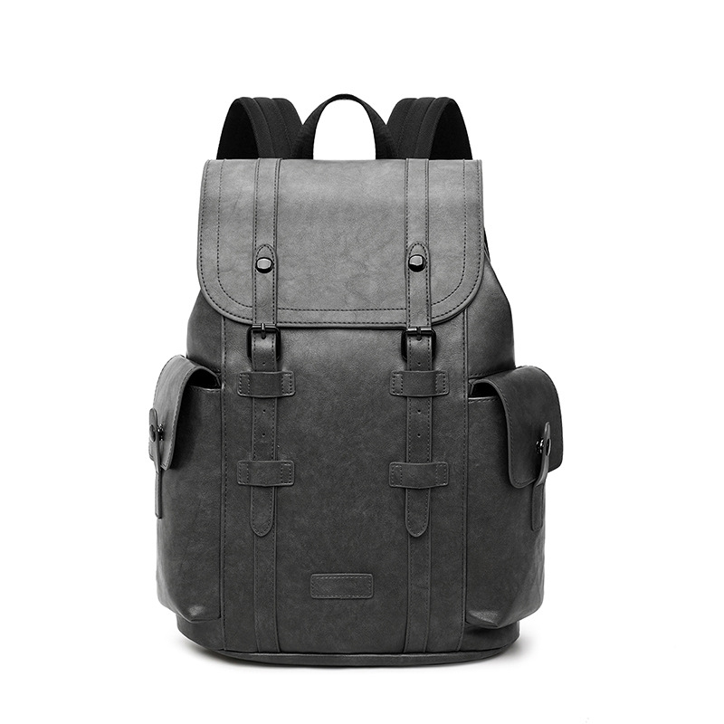 Férfi minimalista hátizsák üzleti utazáshoz, prémium érzet, 20–35 L, 15 colos laptophoz