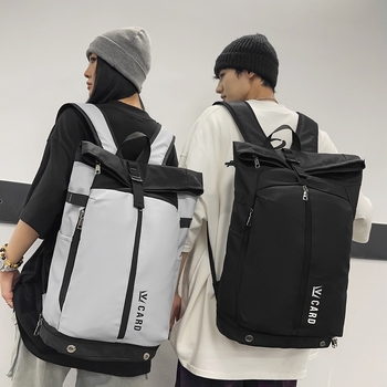 Σακίδιο μεγάλου χωρητικότητας 20–35L, νάιλον, αστικός μινιμαλιστικός σχεδιασμός, κατάλληλο για φορητό 15 ιντσών, ιμάντες με αερόσφυξη