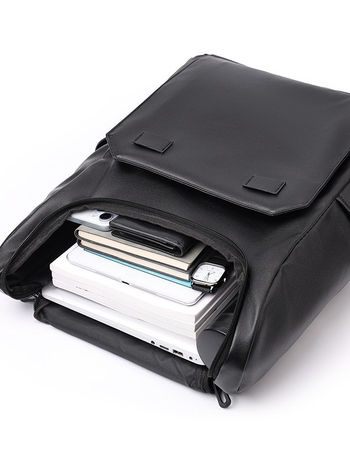 Unisex ταξιδιωτικό σακίδιο για επιχειρηματικές μετακινήσεις — PU, χωρητικότητας 20–35L, αδιάβροχο, ιμάντες αερόμαξιλαριού, συμβατό με φορητό υπολογιστή