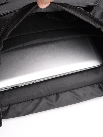 Unisex ταξιδιωτικό σακίδιο για επιχειρηματικές μετακινήσεις — PU, χωρητικότητας 20–35L, αδιάβροχο, ιμάντες αερόμαξιλαριού, συμβατό με φορητό υπολογιστή