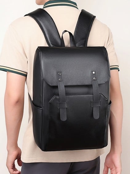 Uniszex utazótáska üzleti utakhoz — PU, 20–35L, vízálló, válltáska párnázott légpárnákkal, laptop-kompatibilis