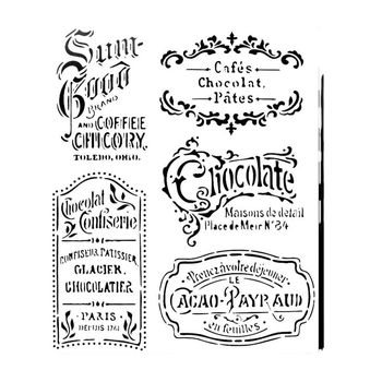 Vardo plokštelės šablonas su tuščiu šablonu DIY sienos meno komplektas — derva, skulptūros procesas, purškimo maskavimas