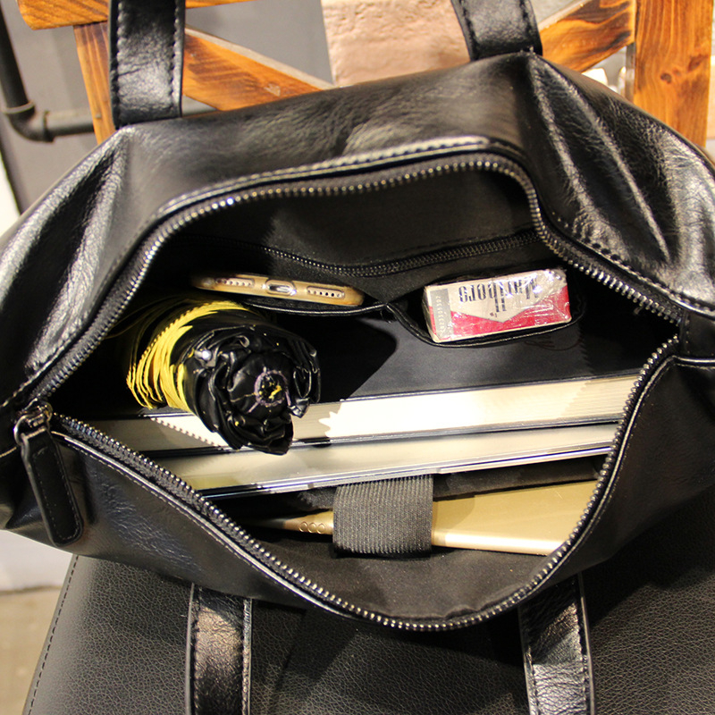 Boehner férfi crossbody táska üzleti utazásokhoz – egyszínű minta, 2024 ősz