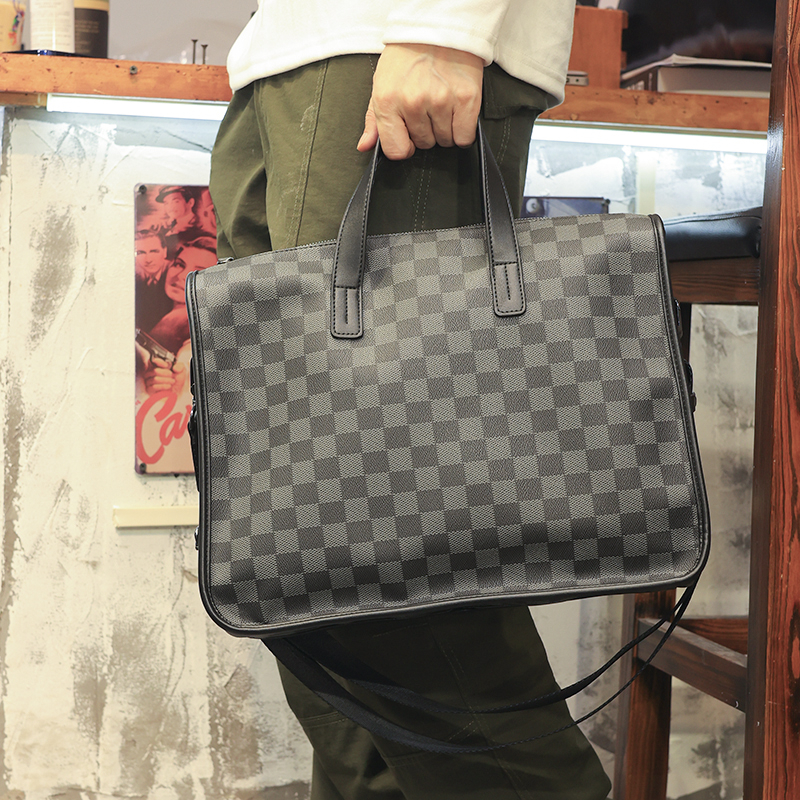 Boehner férfi crossbody táska üzleti utazásokhoz – egyszínű minta, 2024 ősz