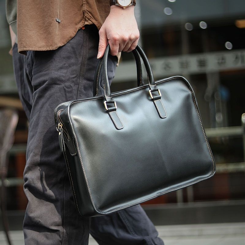 Odinė verslo rankinė kelionėms – retro dizainas