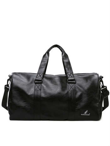 Τσαντα γυμναστικής για άνδρες με διαχωρισμό βρεγμένων/ξηρών και θήκη για παπούτσια, PU υλικό, χωρητικότητα 20–35L, επένδυση πολυεστέρα, αστικός μινιμαλισμός