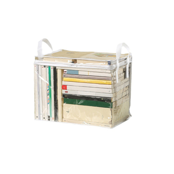 PVC κυβική θήκη αποθήκευσης βιβλίων для επιτραπέζια οργάνωση, υλικό PVC, μορφή κυβική, κατάλληλη για περιοδικά, γραφικά υλικά και βιβλία