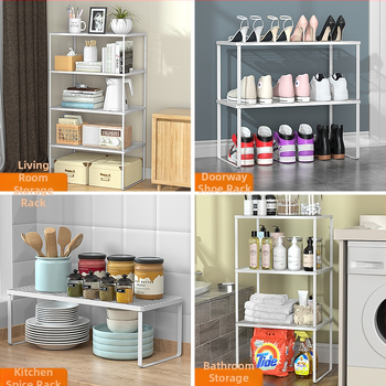 Μεταλλικός διαχωριστής γκαρνταρόμπας με πάνω από 8 ράφια, χωρίς οπές για βίδες, σε βάση δαπέδου, για ταξιδιωτική αποθήκευση